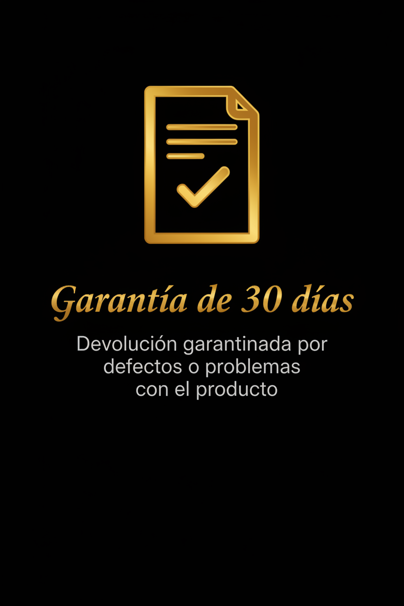 Garantía de 30 días completo